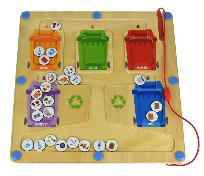 Головоломка Tooky Toy Recycling Maze TH065 (Multicolor) - 2