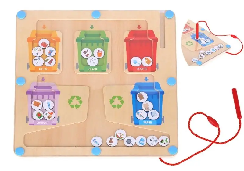 Головоломка Tooky Toy Recycling Maze TH065 (Multicolor)