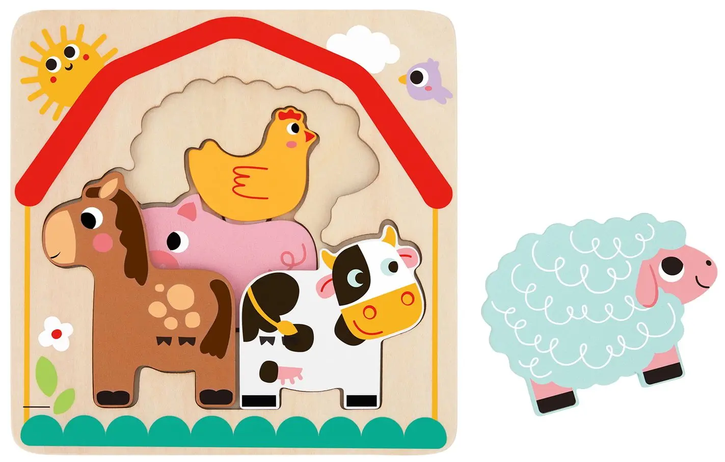 Пазл Tooky Toy TH623 (Multicolor) - 3