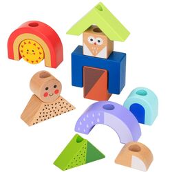 Пирамида Tooky Toy Shadow Stacking Game TH376 (Multicolor) Thumb