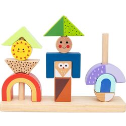 Пирамида Tooky Toy Shadow Stacking Game TH376 (Multicolor)