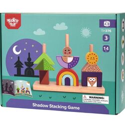 Пирамида Tooky Toy Shadow Stacking Game TH376 (Multicolor) Thumb