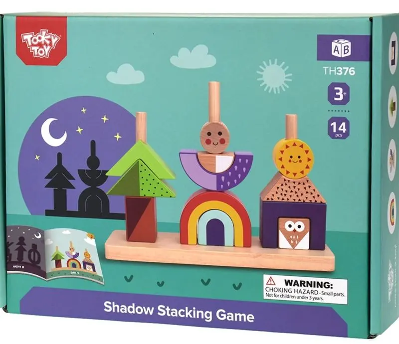 Пирамида Tooky Toy Shadow Stacking Game TH376 (Multicolor) - 2