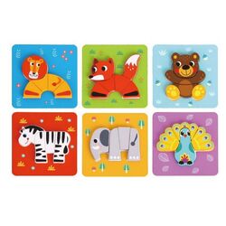Развивающий набор Tooky Toy Animals TL636 (Multicolor)