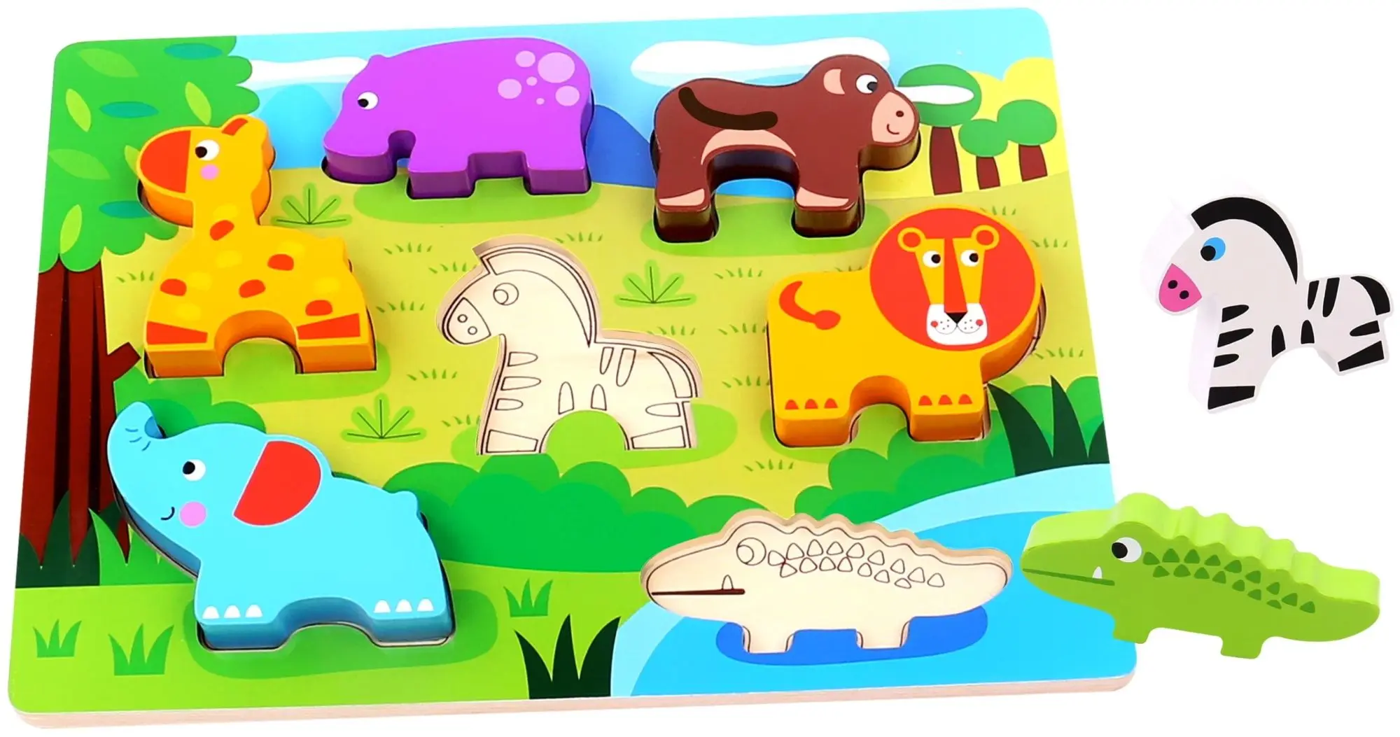 Пазл Tooky Toy TKC394 (Multicolor) - 2