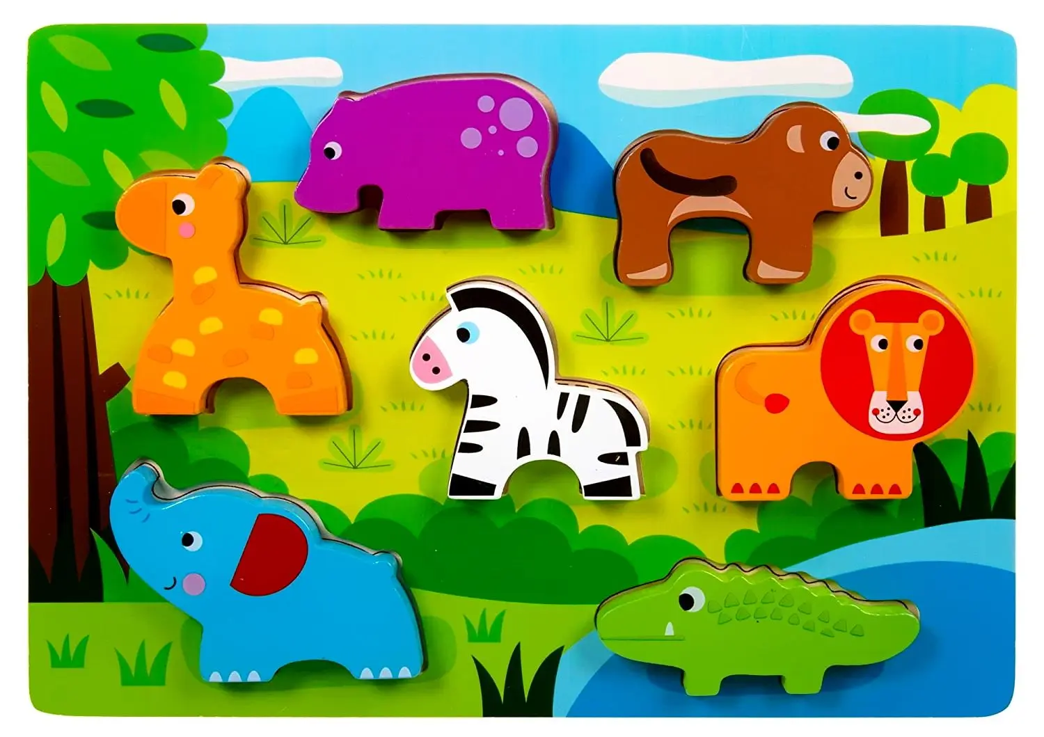 Пазл Tooky Toy TKC394 (Multicolor)