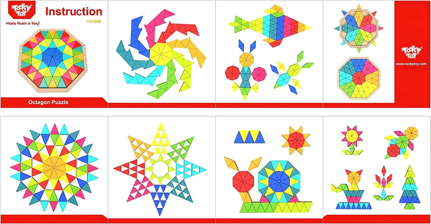 Головоломка Tooky Toy TKG038 (Multicolor) - 4