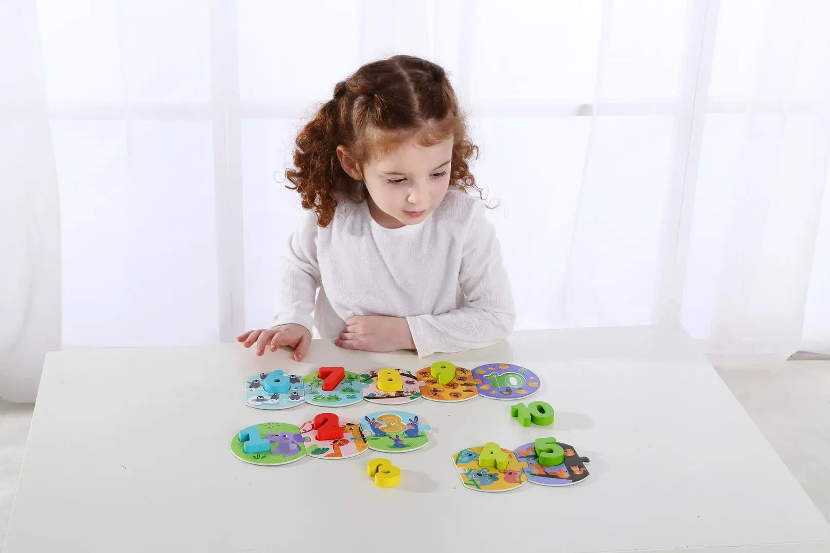 Набор цифр Tooky Toy TL496 (Multicolor) - 4