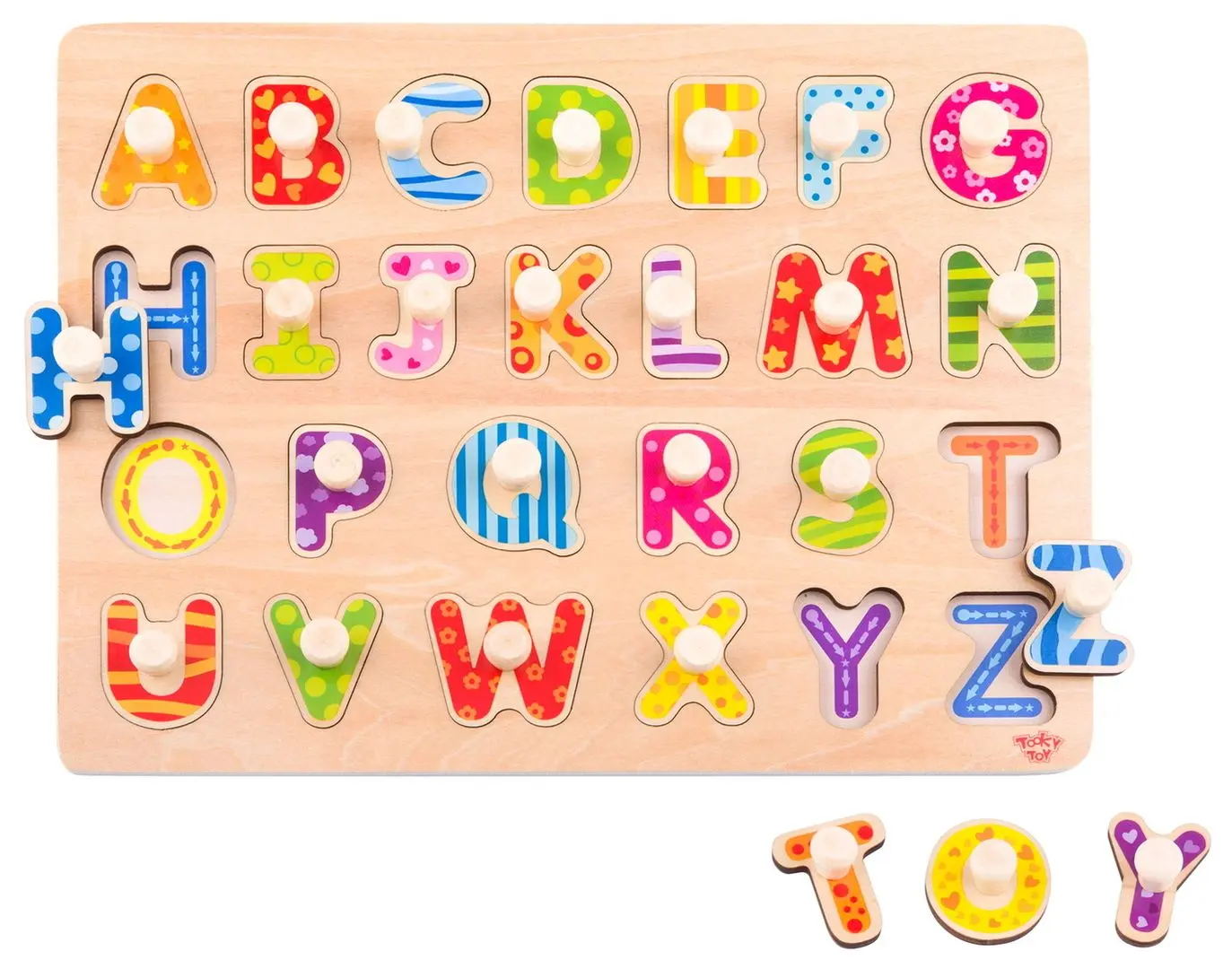 Набор букв Tooky Toy TY852 (Multicolor)