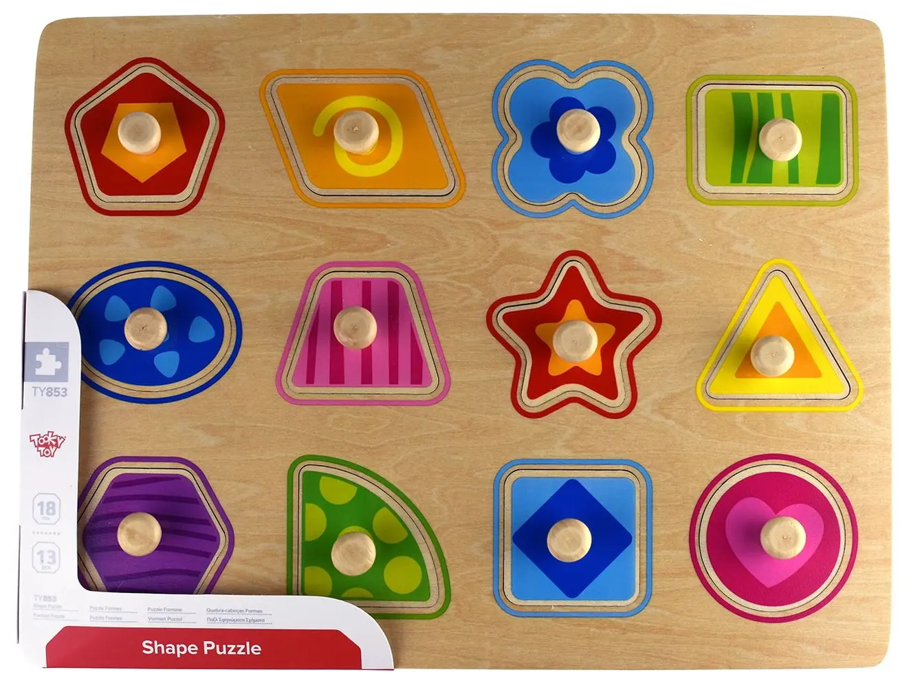Пазл Tooky Toy TY853 (Multicolor) - 2