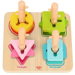 Головоломка Tooky Toy Geometric Block TL905 (Multicolor)