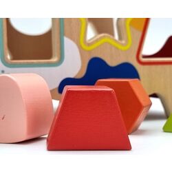 Сортер Tooky Toy Geometric Figures TF216 (Multicolor) Thumb