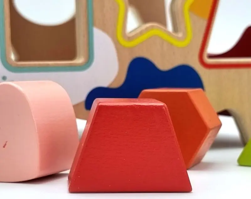 Сортер Tooky Toy Geometric Figures TF216 (Multicolor) - 3