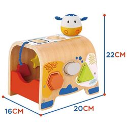 Сортер Tooky Toy Geometric Figures TF216 (Multicolor) Thumb