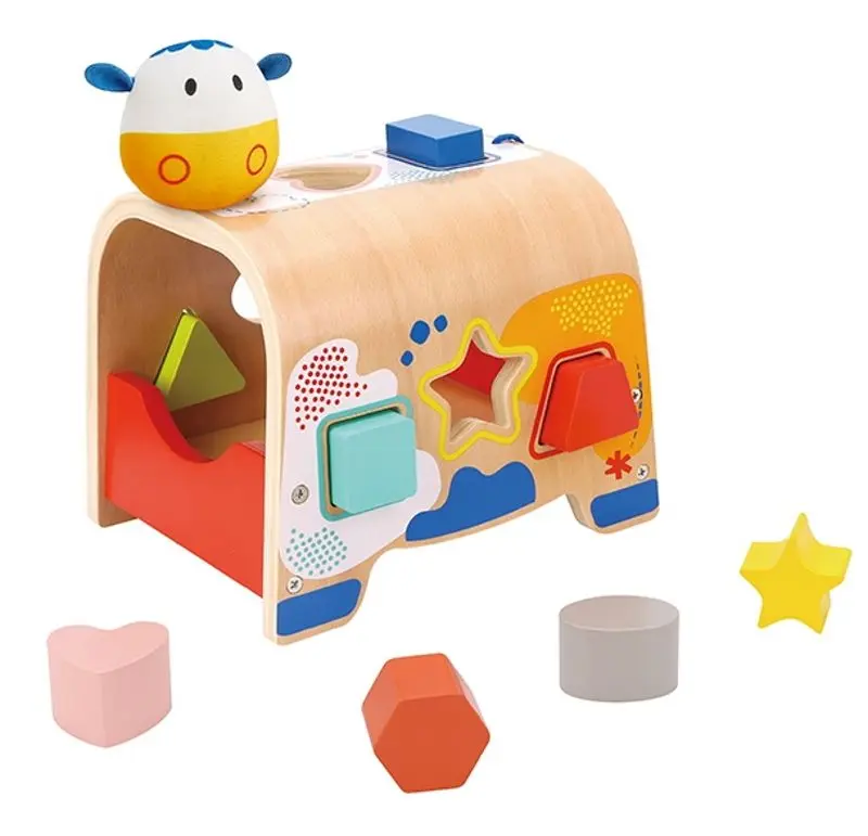 Сортер Tooky Toy Geometric Figures TF216 (Multicolor)