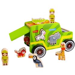 Сортер Tooky Toy Safari TKF005A (Green) Thumb