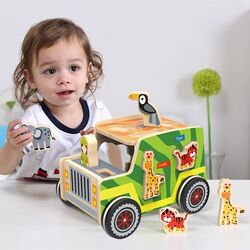 Сортер Tooky Toy Safari TKF005A (Green) Thumb