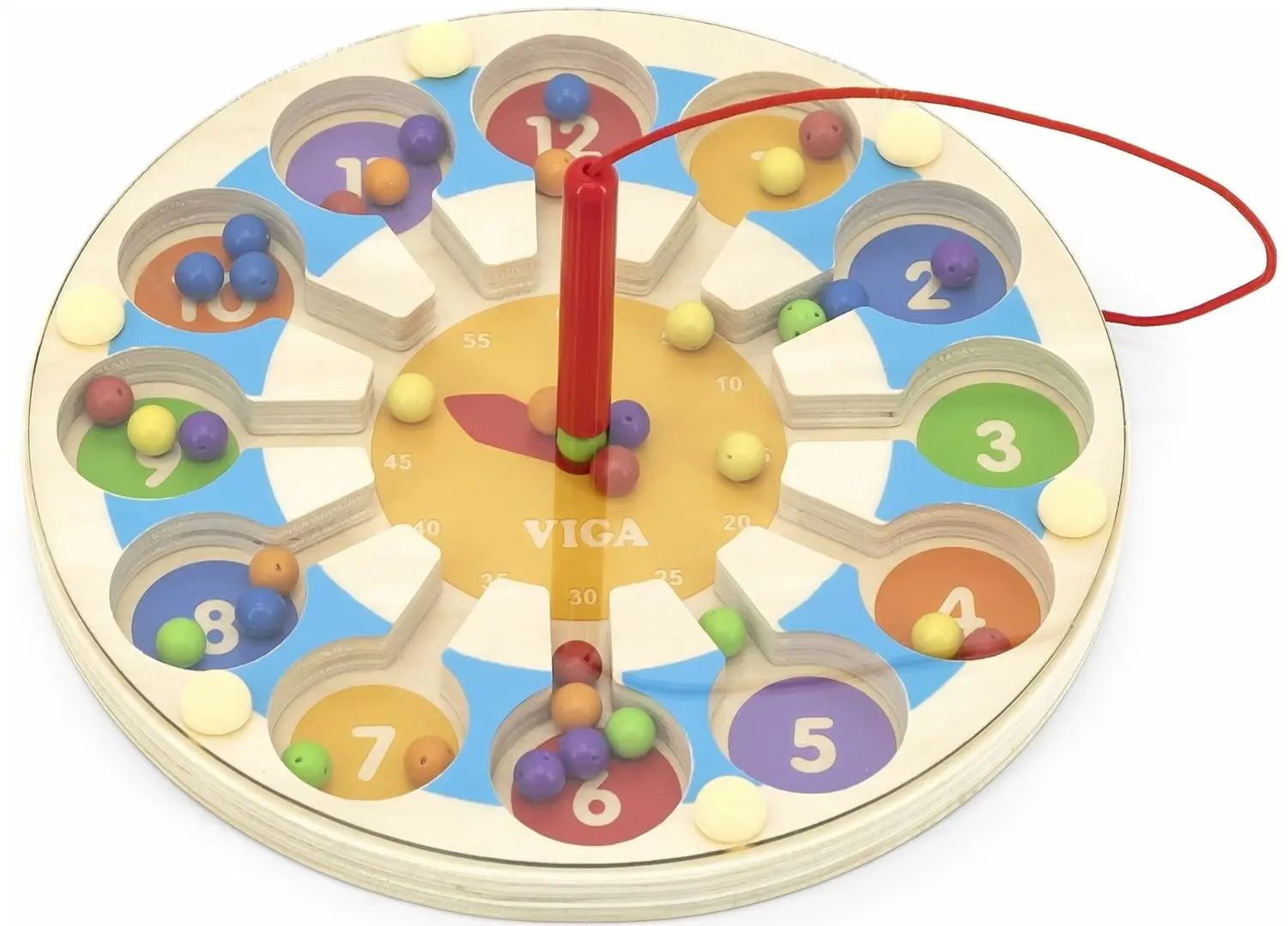 Labirint magnetic Viga Toys Bead Trace 44560 (Multicolor)