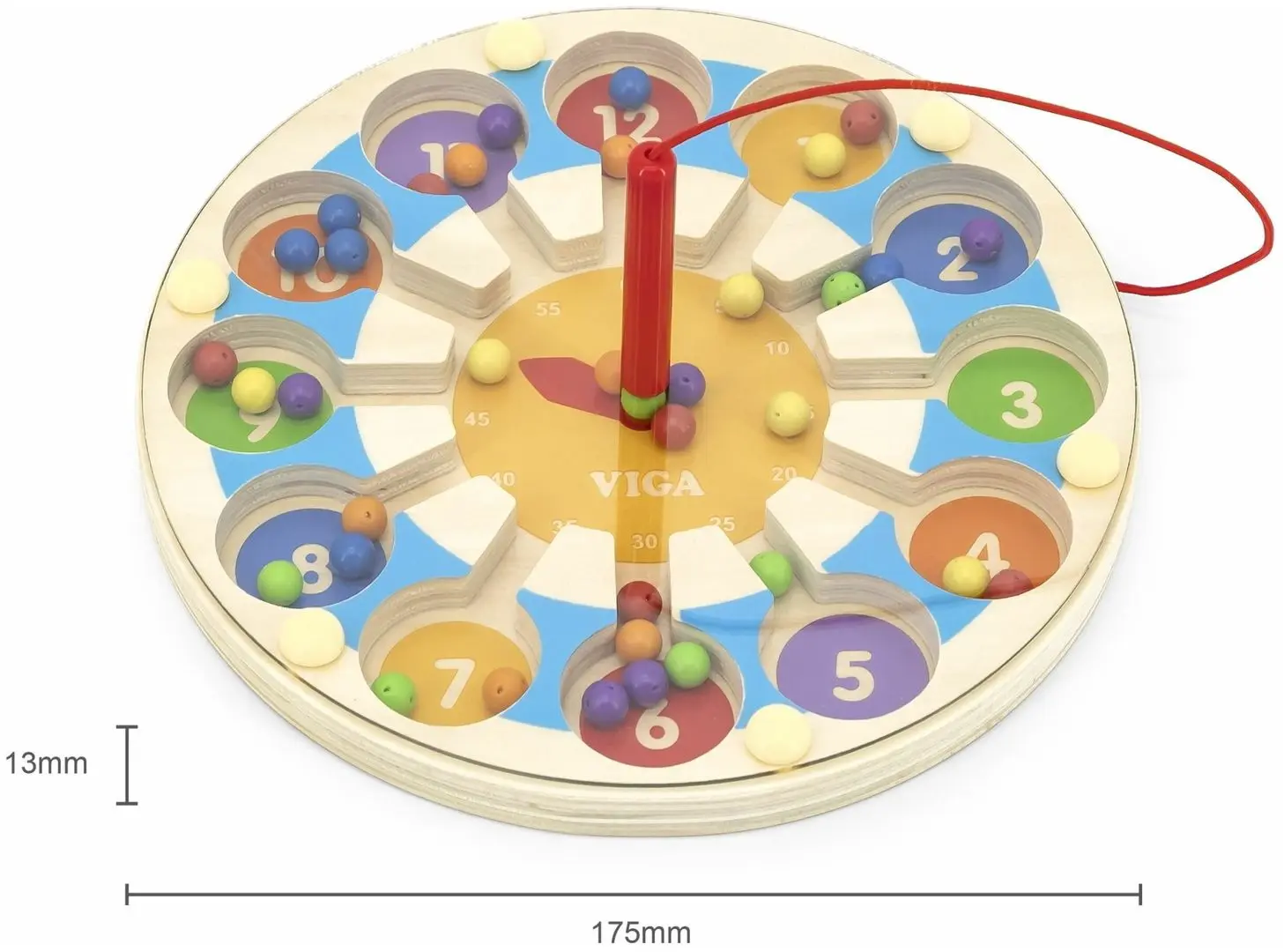 Labirint magnetic Viga Toys Bead Trace 44560 (Multicolor)