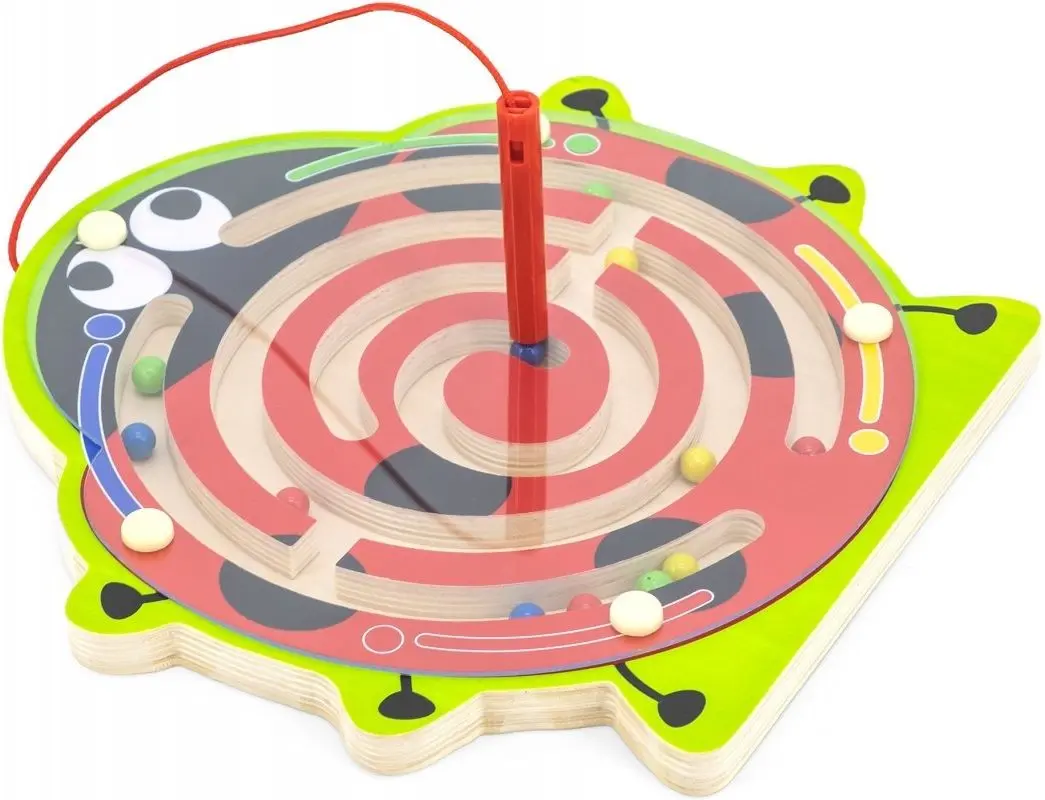 Labirint magnetic Viga Toys Ladybird 59964