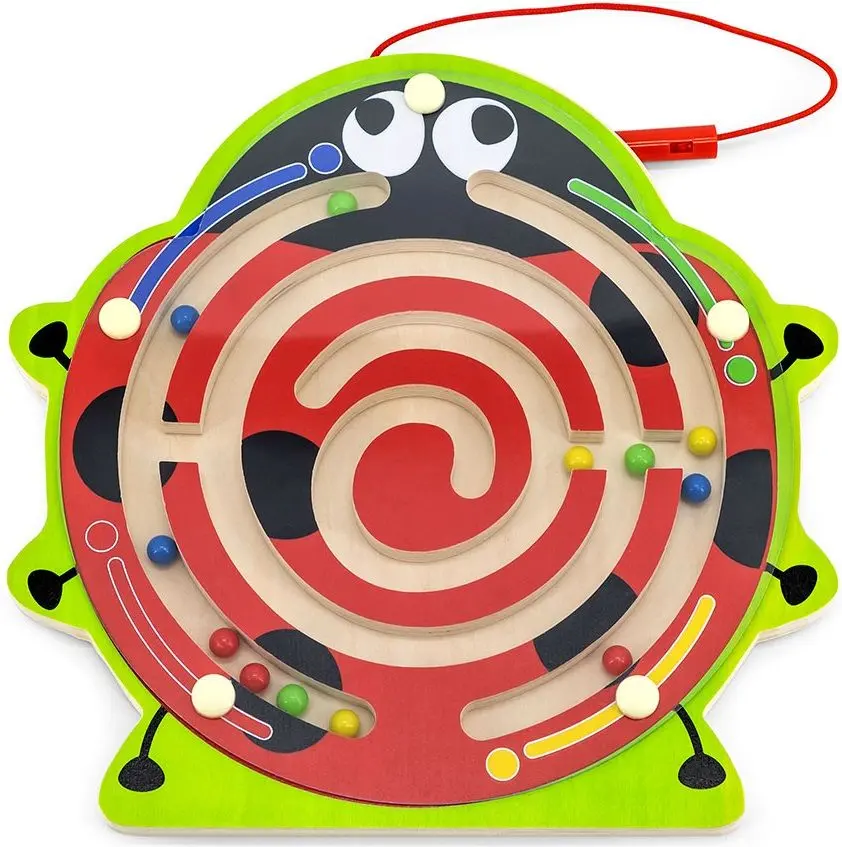 Labirint magnetic Viga Toys Ladybird 59964