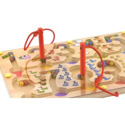 Магнитный лабиринт Viga Toys Number 50180 Thumb