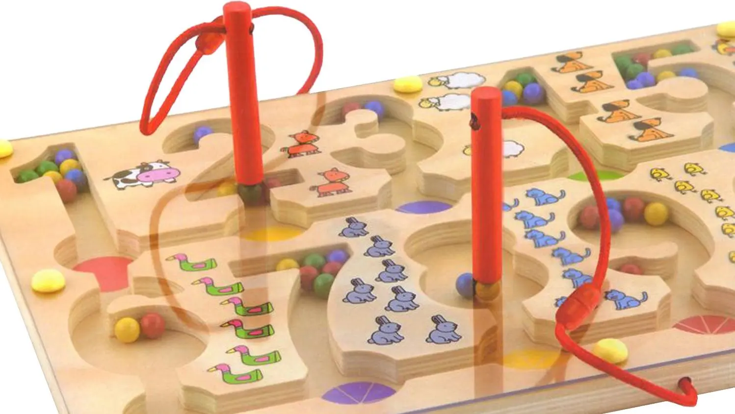 Магнитный лабиринт Viga Toys Number 50180