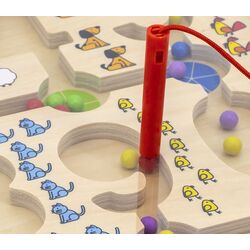 Магнитный лабиринт Viga Toys Number 50180 Thumb