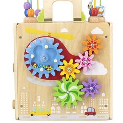 Бизикуб Viga Toys Activity Box 44591 (Multicolor) Thumb