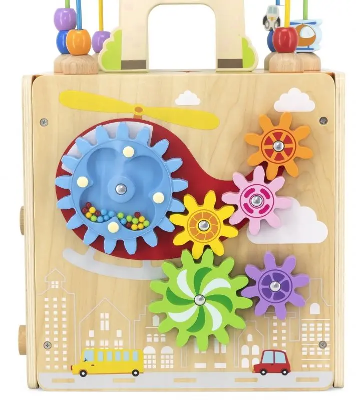 Бизикуб Viga Toys Activity Box 44591 (Multicolor) - 3