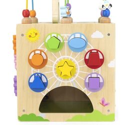 Бизикуб Viga Toys Activity Box 44591 (Multicolor) Thumb