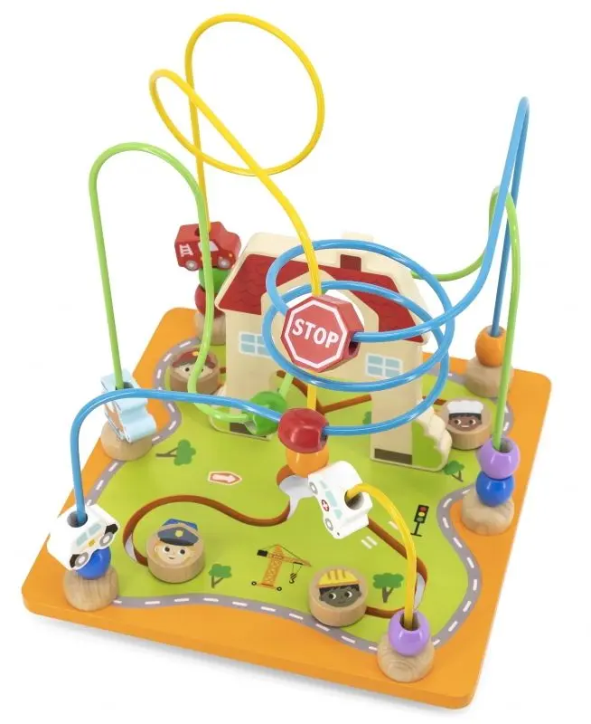 Бизикуб Viga Toys Activity Box 44591 (Multicolor) - 5