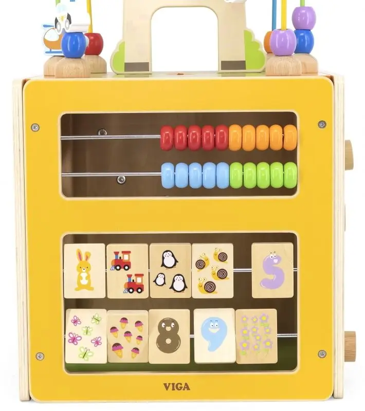 Бизикуб Viga Toys Activity Box 44591 (Multicolor) - 6