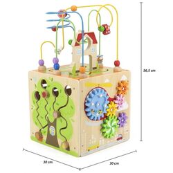 Бизикуб Viga Toys Activity Box 44591 (Multicolor) Thumb