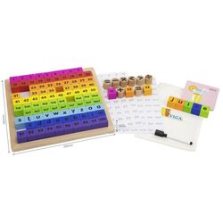 Набор цифр Viga Toys Alphabet And Math Operation Board (Multicolor) Thumb