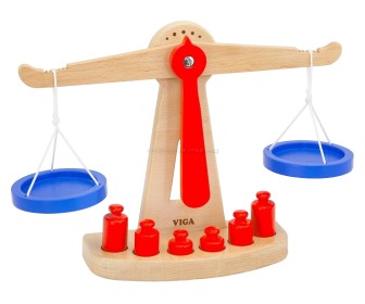 Balansoar Viga Toys Balance Scales 50660 (Red/Blue)