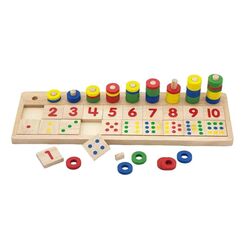 Set de cifre Viga Toys Count Match Numbers 59072 (Multicolor)