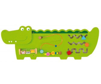 Tabla de dezvoltare Viga Toys Crocodile 50469 (Green)