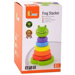 Piramida Viga Toys Frog Stacker 50258 (Multicolor) Thumb