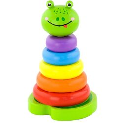 Piramida Viga Toys Frog Stacker 50258 (Multicolor)