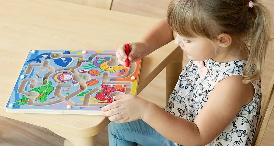 Labirint Viga Toys Magnetic Bead Trace 50123 (Multicolor)