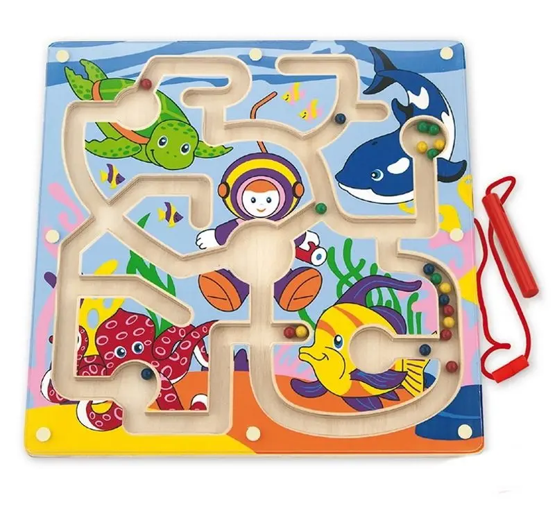 Labirint Viga Toys Magnetic Bead Trace 50123 (Multicolor)