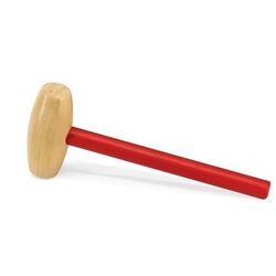 Sortator cu ciocan Viga Toys Pound a Peg 59719 (Red/Wood) Thumb