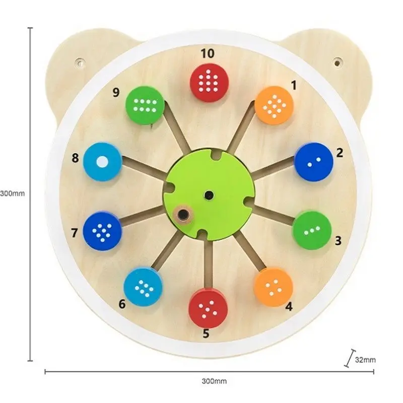 Tabla de dezvoltare Viga Toys Simple Account 44554 (Multicolor)