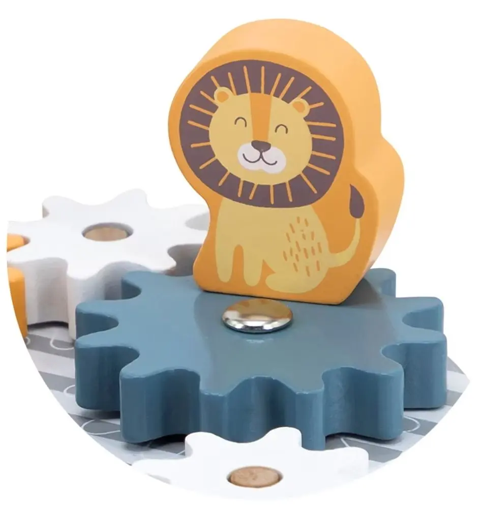 Joc de dezvoltare Viga Toys Sprinning Gears 44006 (Multicolor)