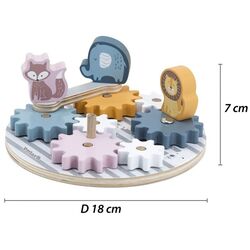 Joc de dezvoltare Viga Toys Sprinning Gears 44006 (Multicolor) Thumb