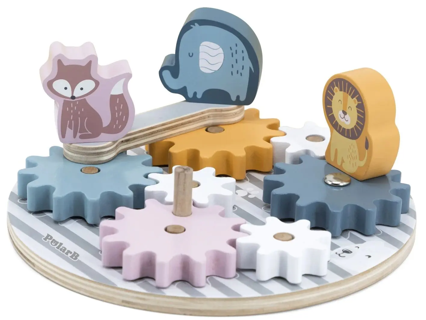 Joc de dezvoltare Viga Toys Sprinning Gears 44006 (Multicolor)