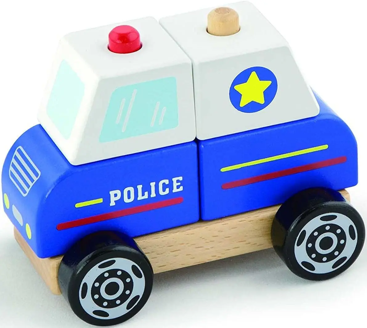 Развивающая игрушка Viga Toys Stacking Police Car 50201