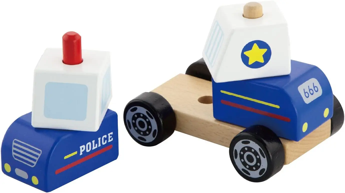 Развивающая игрушка Viga Toys Stacking Police Car 50201