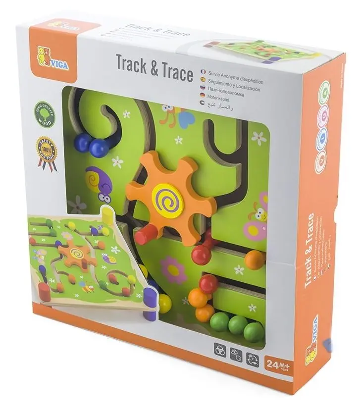 Лабиринт Viga Toys Track Trace 50175 (Multicolor)